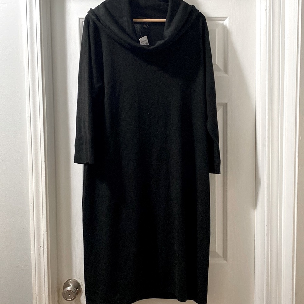 NWT Dress barn cowl neck sweater dress